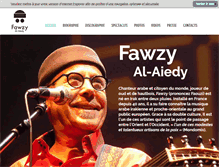 Tablet Screenshot of fawzy-music.com